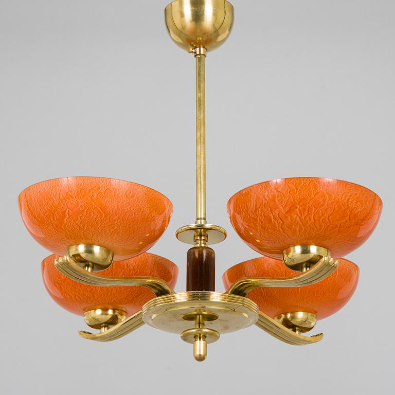 Paavo Tynell, a 1930s chandelier for Taito.