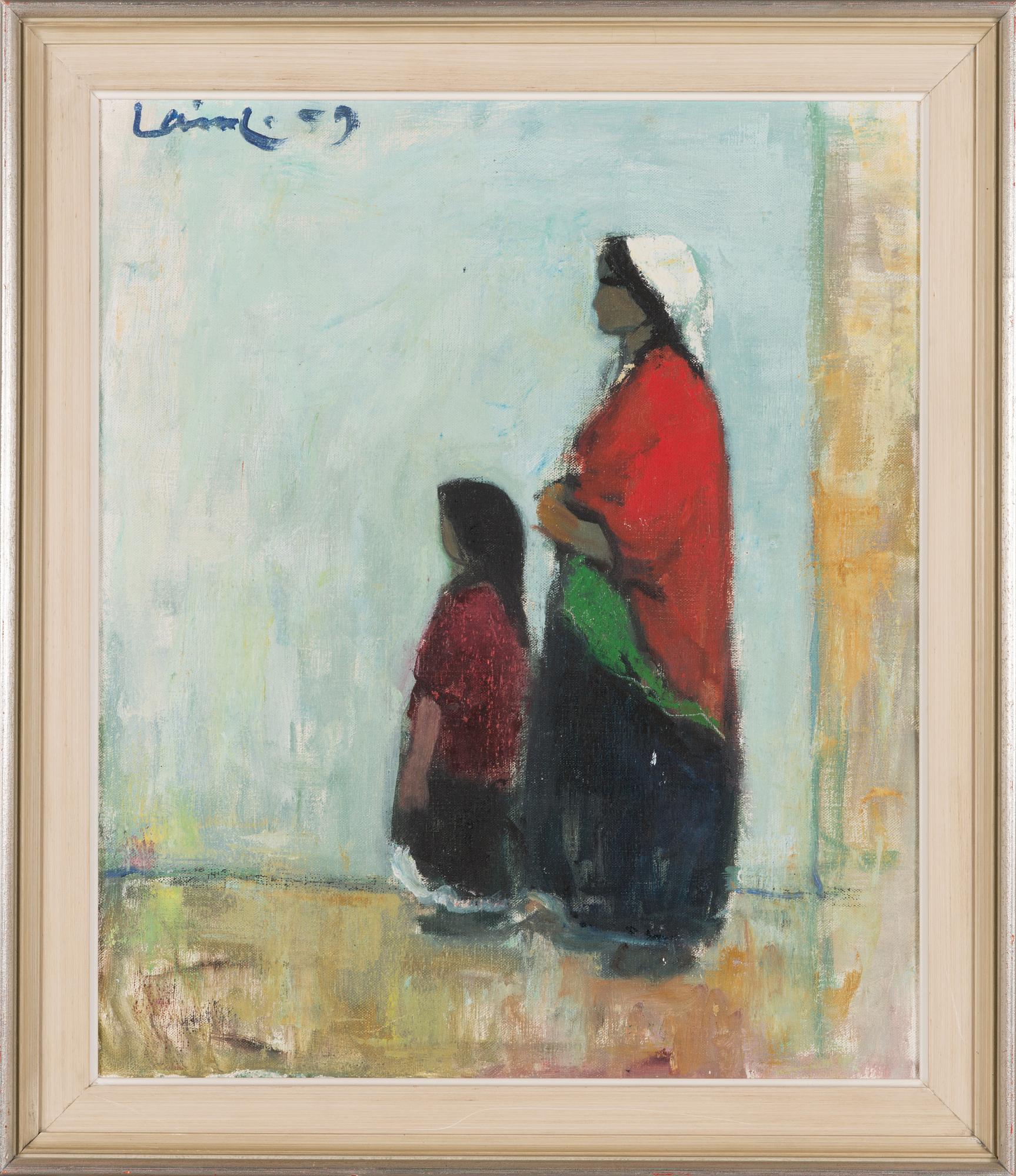 Olavi Laine, oil on canvas, signed and dated -59.