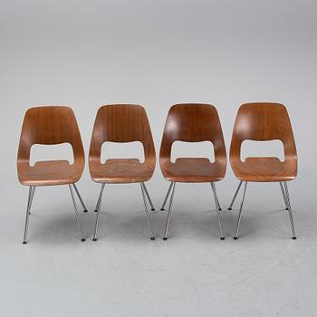 ALFREDO HÄBERLI, four 'Jill' chairs, Vitra, 2012.