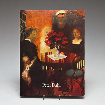 PETER DAHL, bok med 2 osignerade litografier, Galerie Aix.