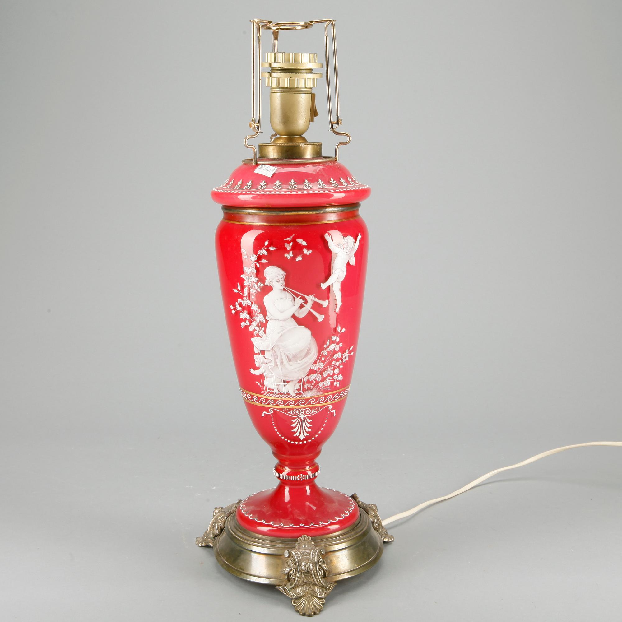 LAMPA, 1900-talets början, bär signatur.