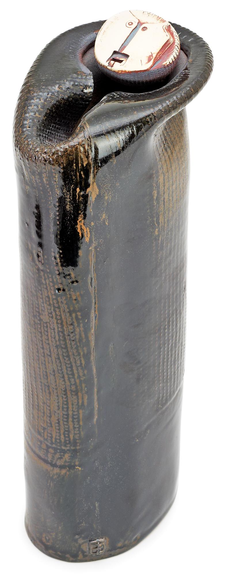 A Bengt Berglund stoneware sculpture, Gustavsberg studio.