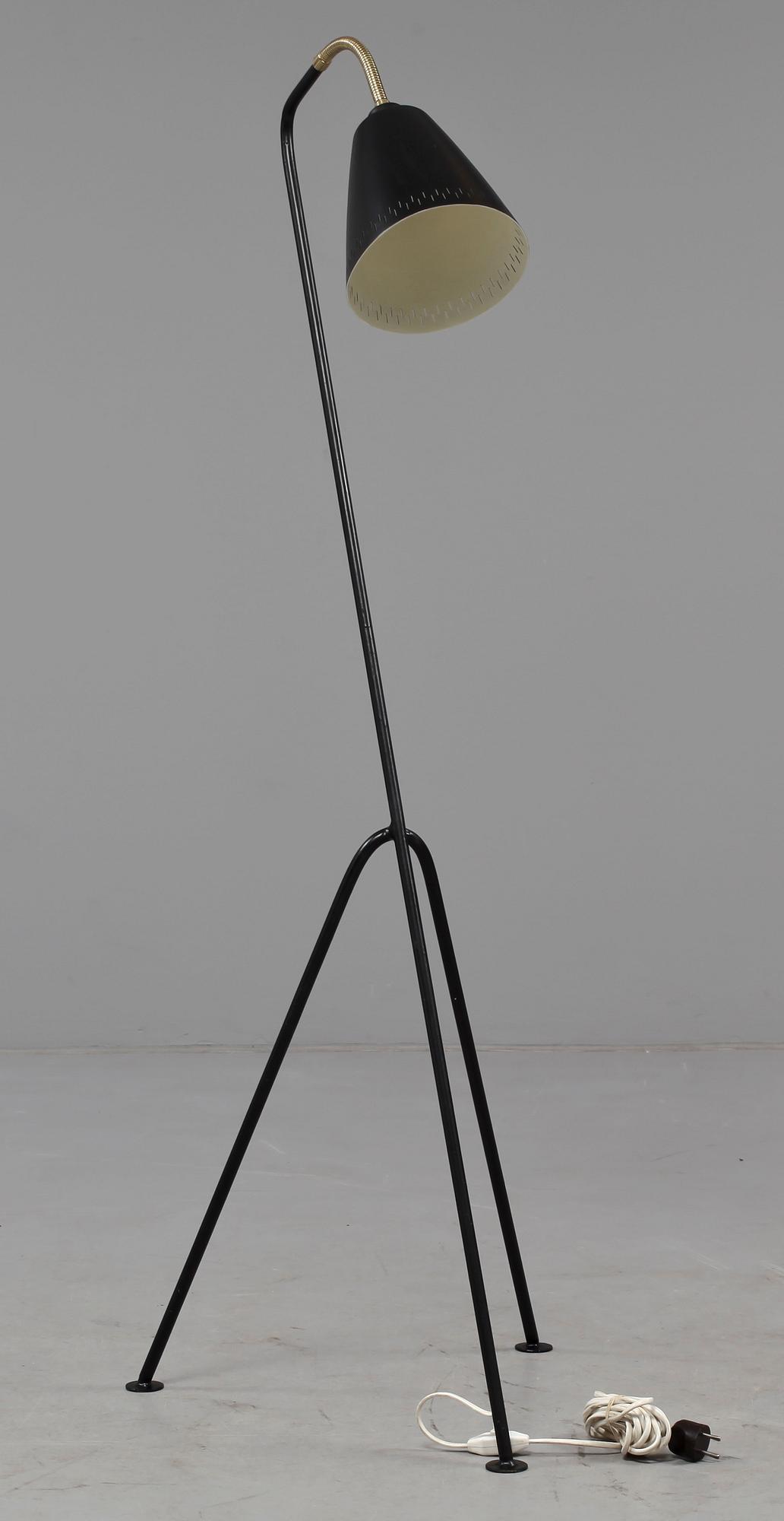 GOLVLAMPA, 1900-talets mitt.