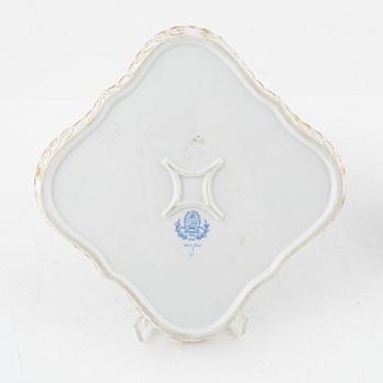 Bricka samt lockurnor, 2 st, porslin, Herend, Ungern, 1976.