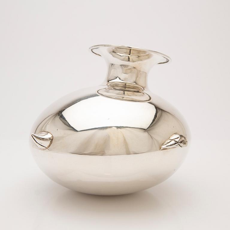 Decanter, sterling silver, Mexico.