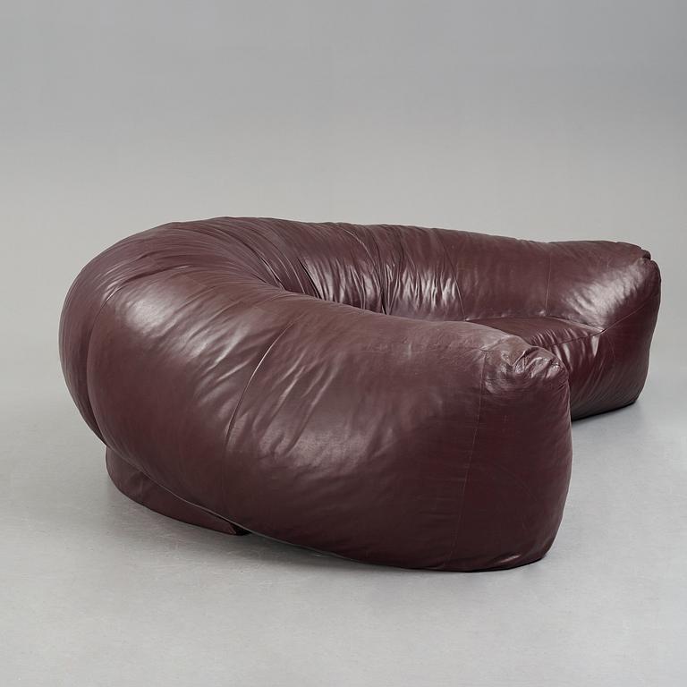 Raphael Raffel / Raphaël, a 'Croissant'  sofa, Maison Honoré, Paris 1970's.