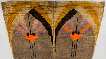 Ryijy/ penkkiryijy, noin 320 x 130 cm.