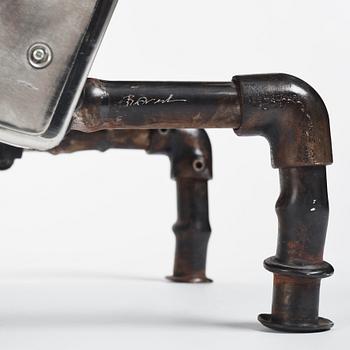 Ron Arad, a rare and signed Rover-Chair, One Off, London 1980's.