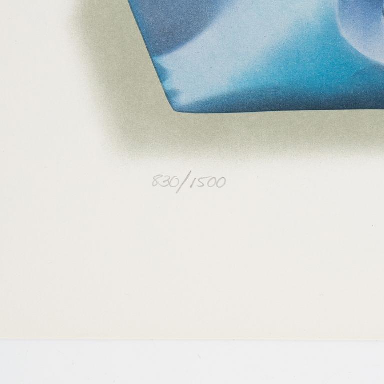 Yrjö Edelmann, two lithographs in colour, 'Heaven and Ocean', signed and numbered 830/1500.