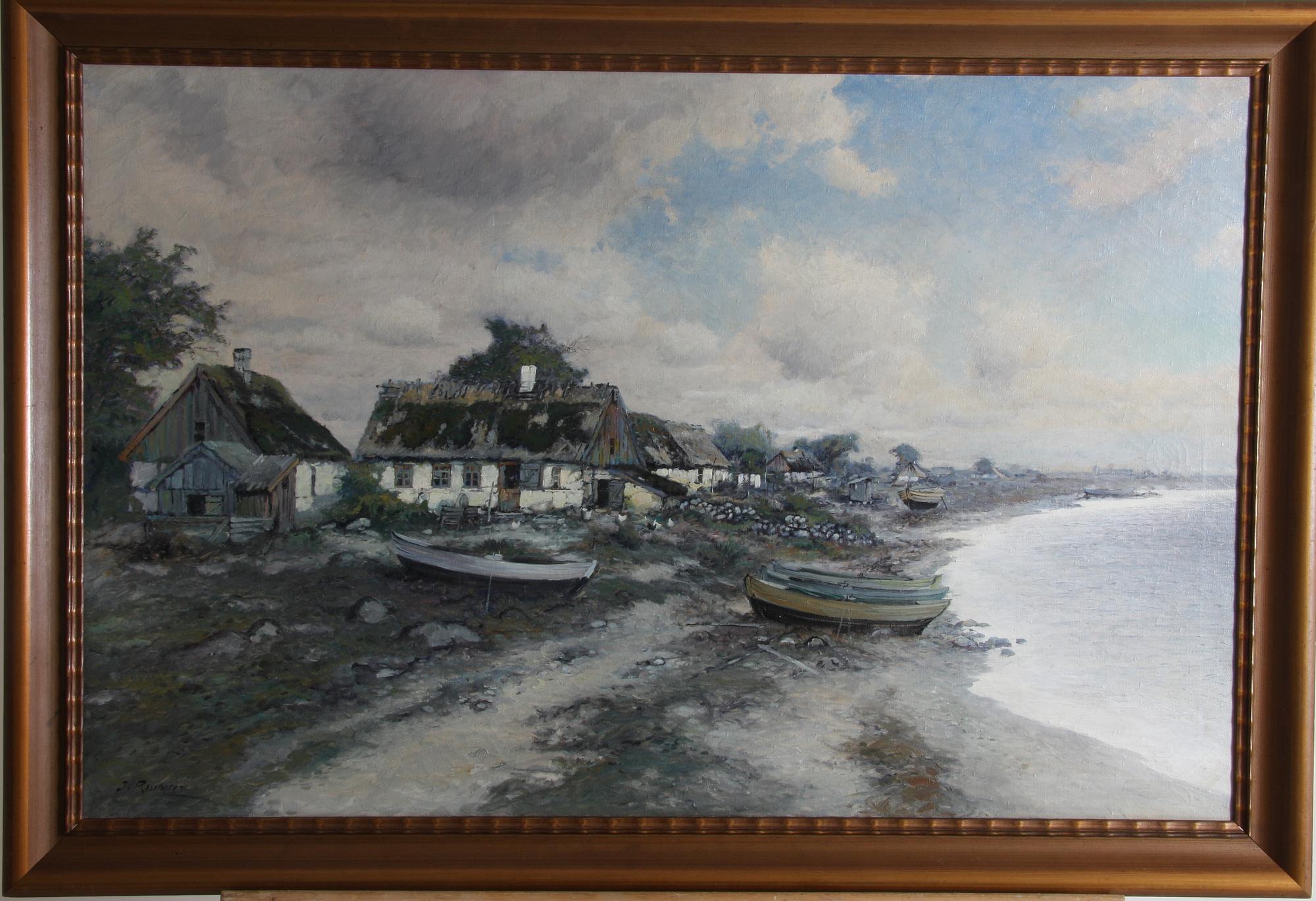 ROSENGREN, JEAN, olja på duk, sign.