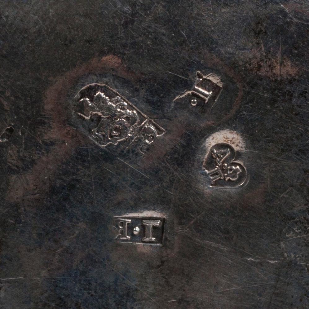 SOCKERSKÅL , silver, Ryssland, Moskva troligen 1759, vikt 181 g.