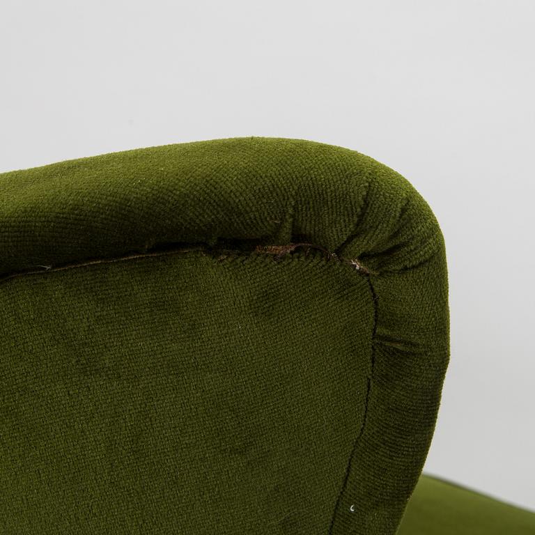 Ilmari Lappalainen, a pair of 1950's 'Laila' armchairs for Asko, Finland.