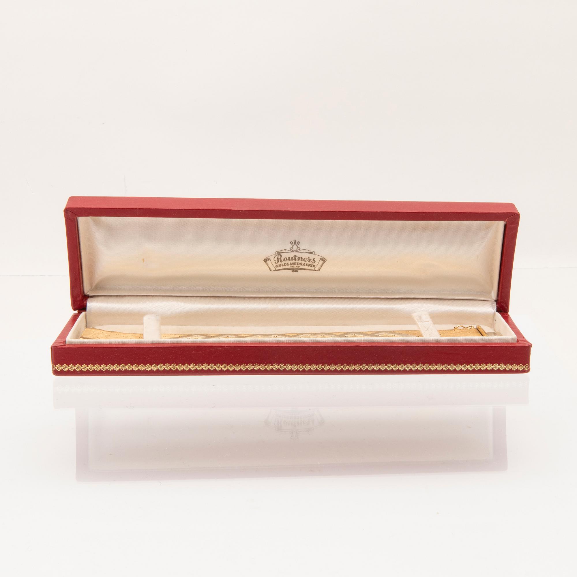 Bracelet 18K white and red gold.