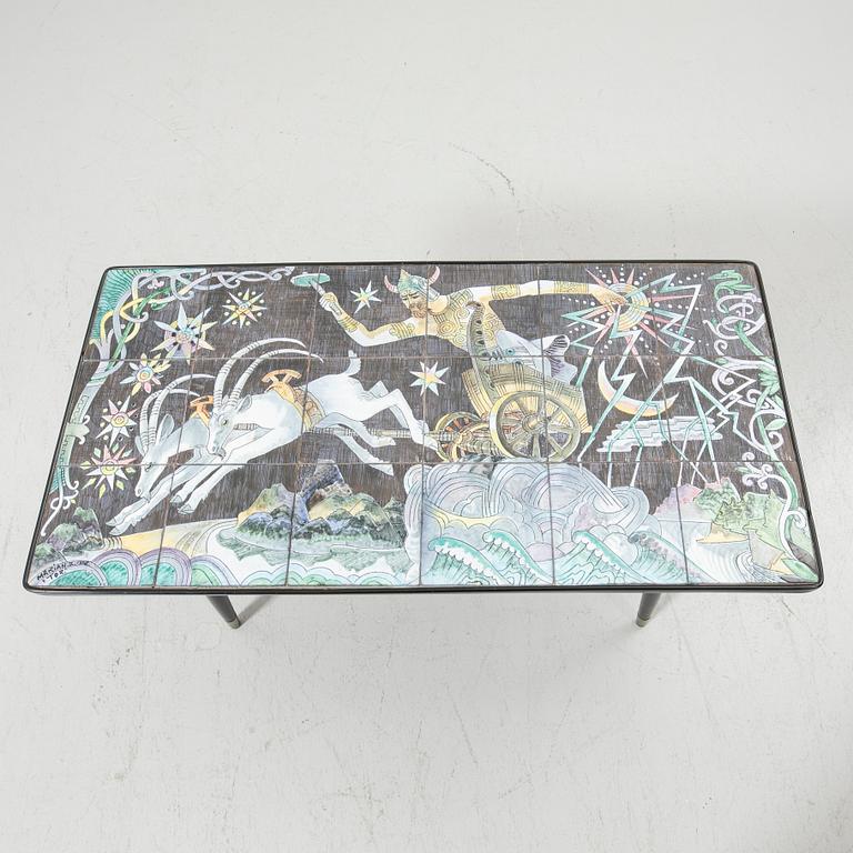 Marian Zawadzki, Coffee table, “Tor”, Tilgmans.