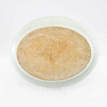 Serving dishes 2 pcs China around 1800 porcelain.