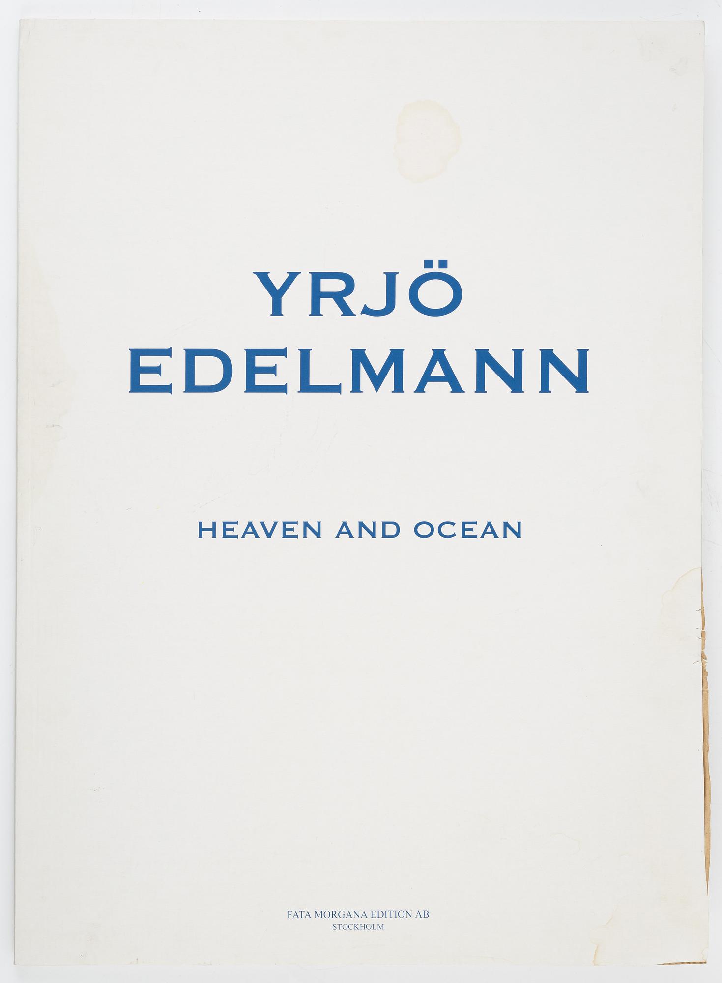 Yrjö Edelmann, two lithographs in colour, 'Heaven and Ocean', signed and numbered 830/1500.