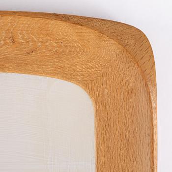 A pair of oak mirrors from Glas & Trä, dated 1961.