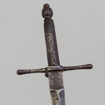 A south european 1600th style left hand dagger 18th / 19th century.