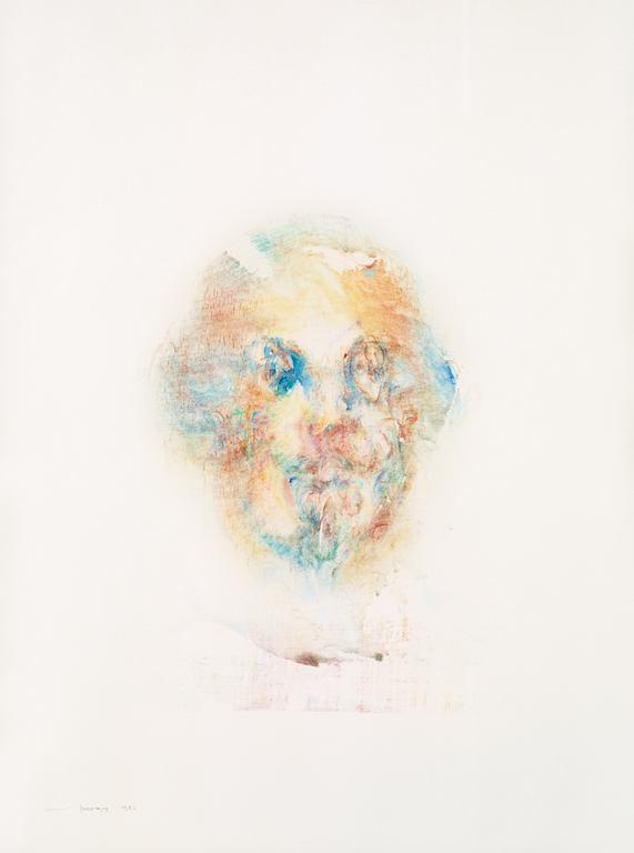 Louis Le Brocquy, "Study towards an image of William Shakespeare".