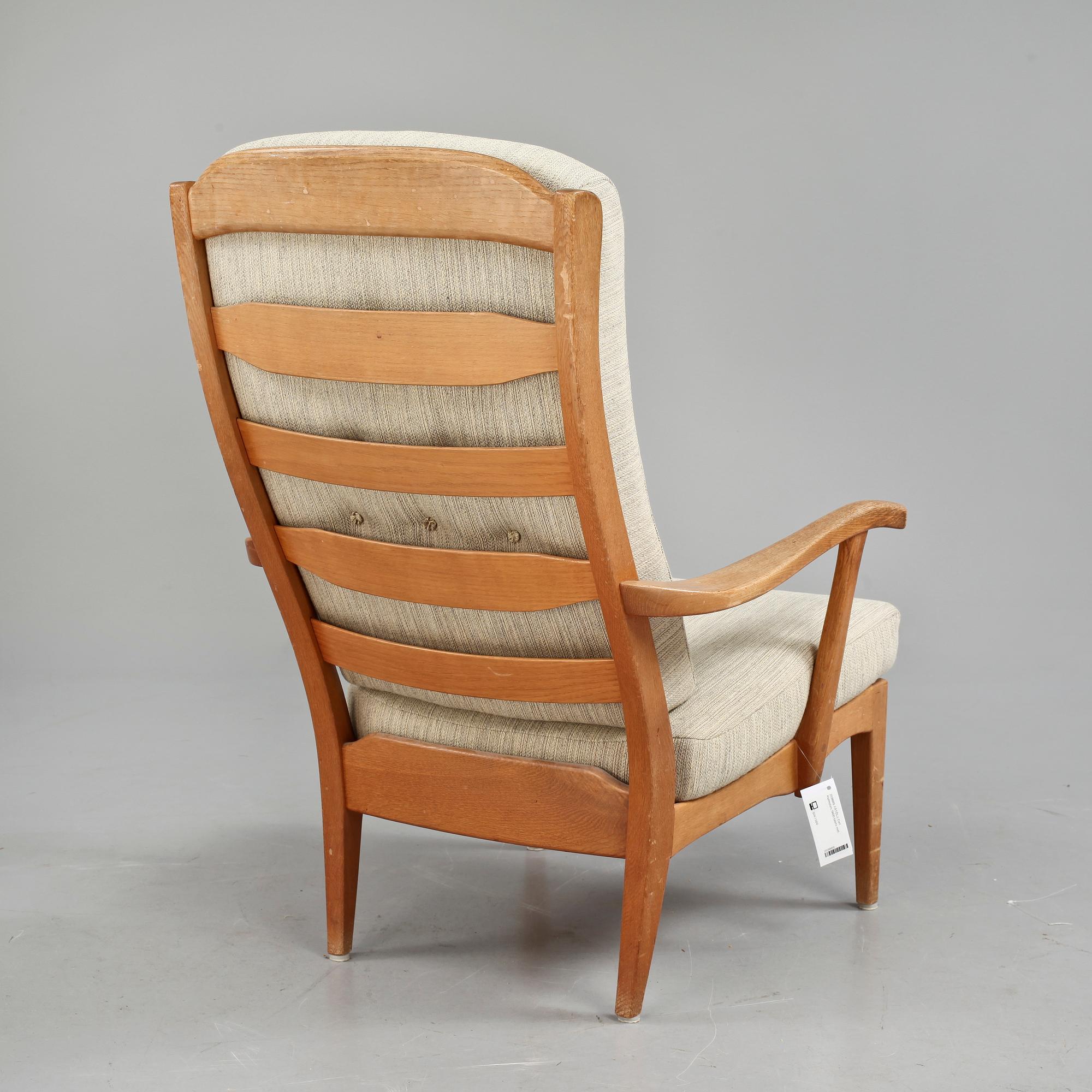 FÅTÖLJ, "Stora Fjäderbrickan", Carl Malmsten, 1900-talets mitt.