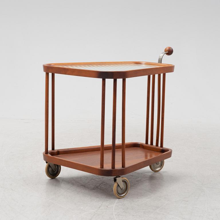 A Swedish Modern tea trolley, 1940's.