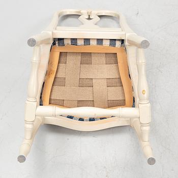 Stolar, 6 st, "Hallunda", IKEA:s 1700-tals serie, 1990-tal.