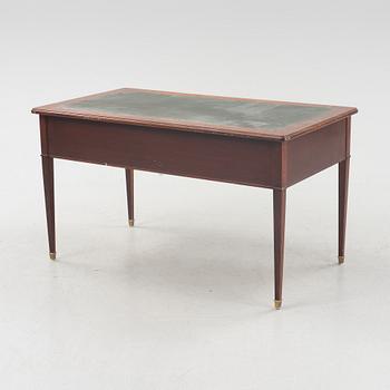 A late Gustavian mahognay writing desk, mid20th century.