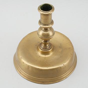 LJUSSTAKE, brons, 1600-tal.