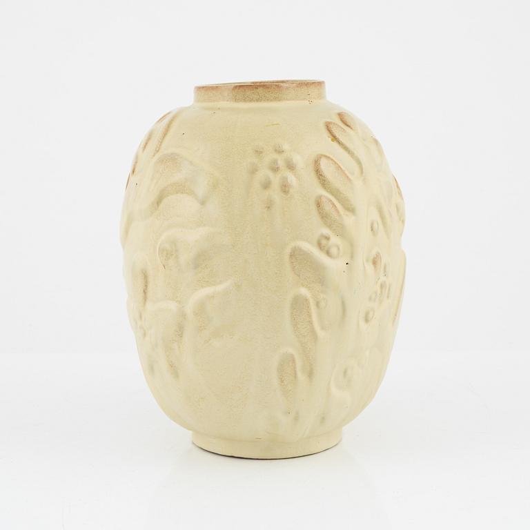 Anna-Lisa Thomson, a glazed earthenware vase from Upsala-Ekeby, 1940's.