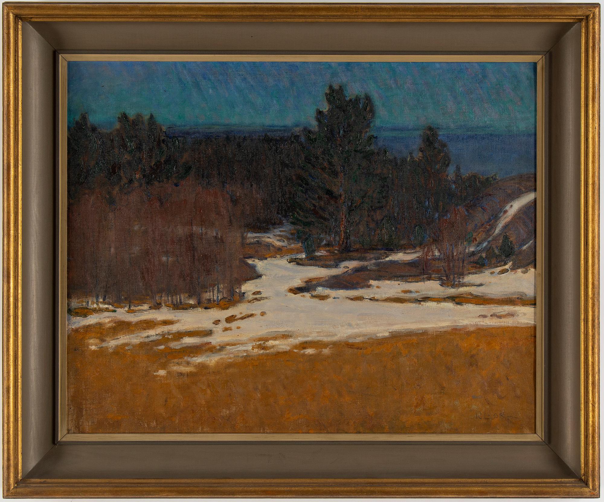 Rikard Lindström, oil on canvas, signed and dated.