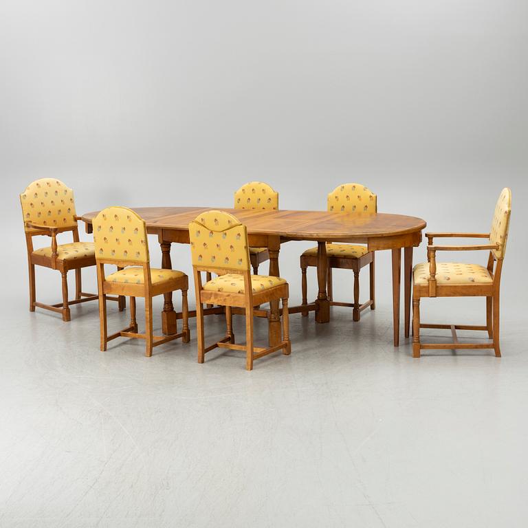 Matgrupp, 8 delar, 1920-tal.
