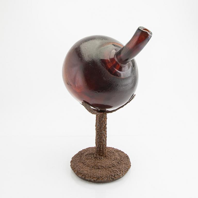 Gunilla Kihlgren, skulptur glas och brons.
