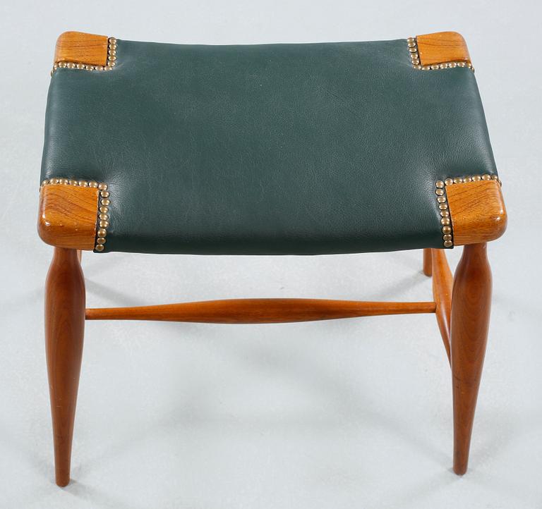 A stool designed by Josef Frank for Firma Svenskt Tenn, the middel of the 20th century.
