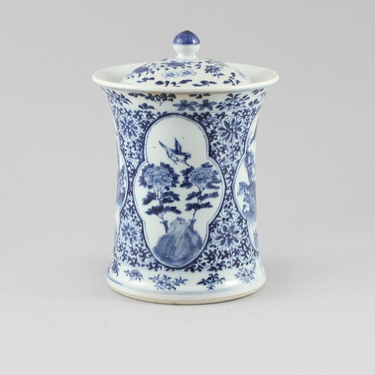 LOCKBURK, porslin, Kina 1800-tal.