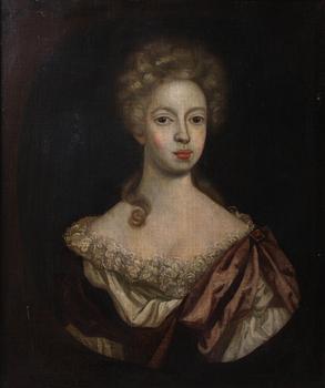 OKÄND KONSTNÄR, olja på duk, 1700-talets första hälft.