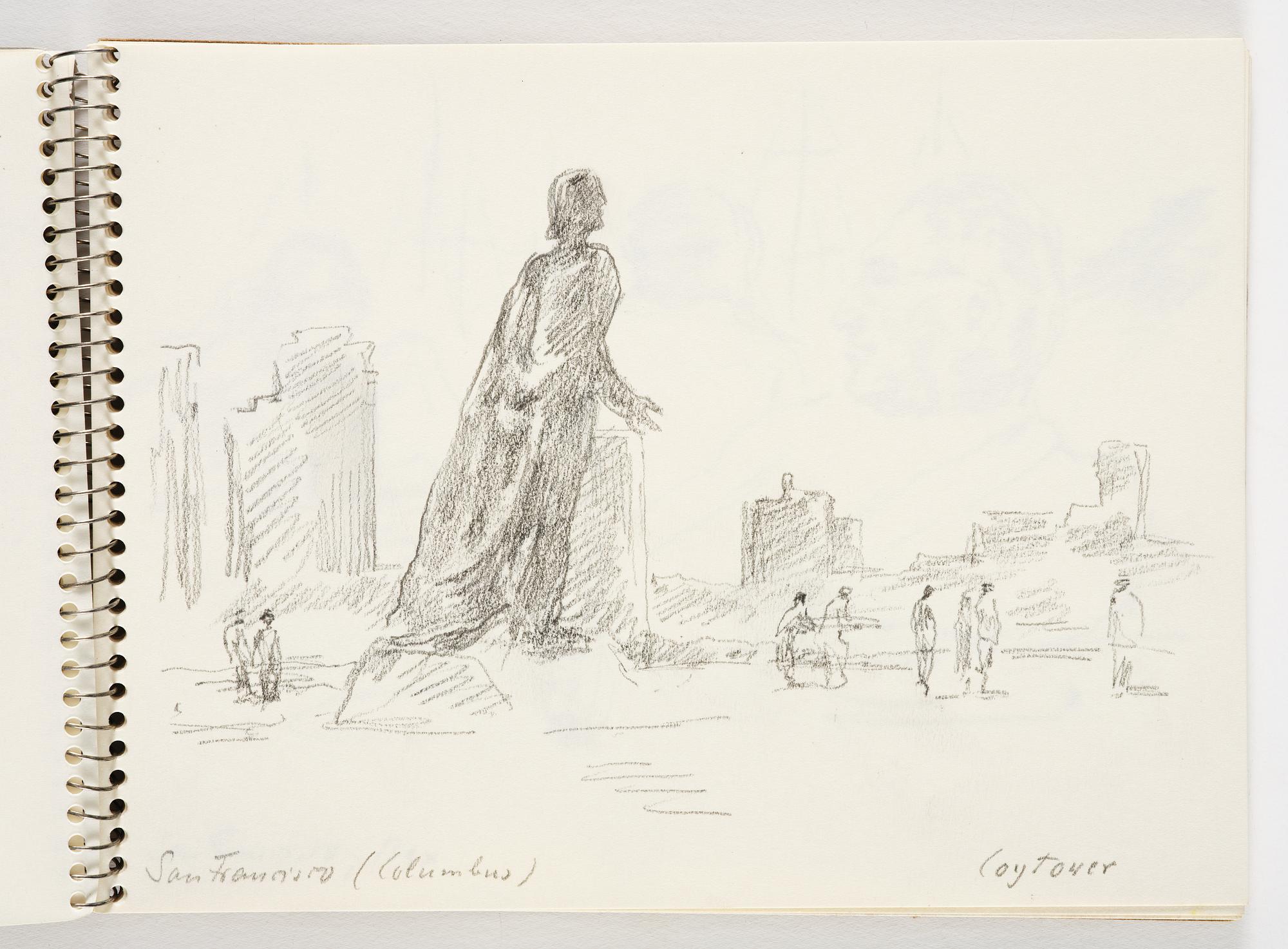 Lotte Laserstein, 4 skissböcker med blyertsteckningar.