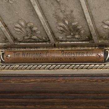 An early 20th-century cash register by National.