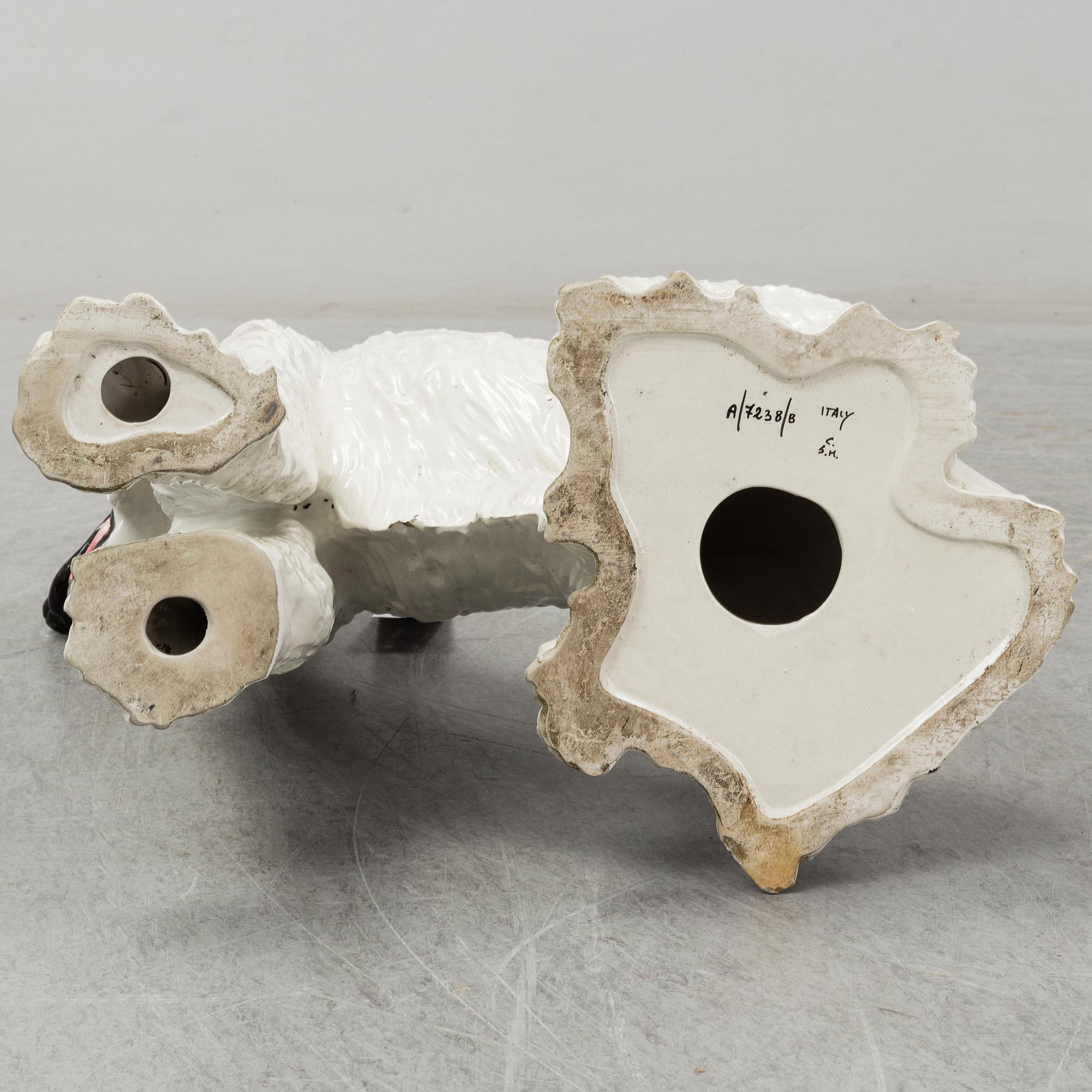 A ceramic sculpture, Italy, second half of the 20th century.