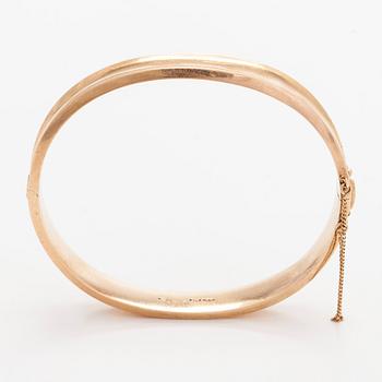 Armring, 14K guld, Westerback, Helsingfors 1950-tal.