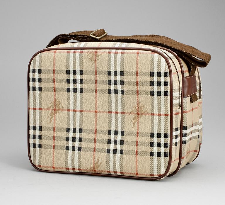 HANDVÄSKA, Burberry, sent 1980-tal.