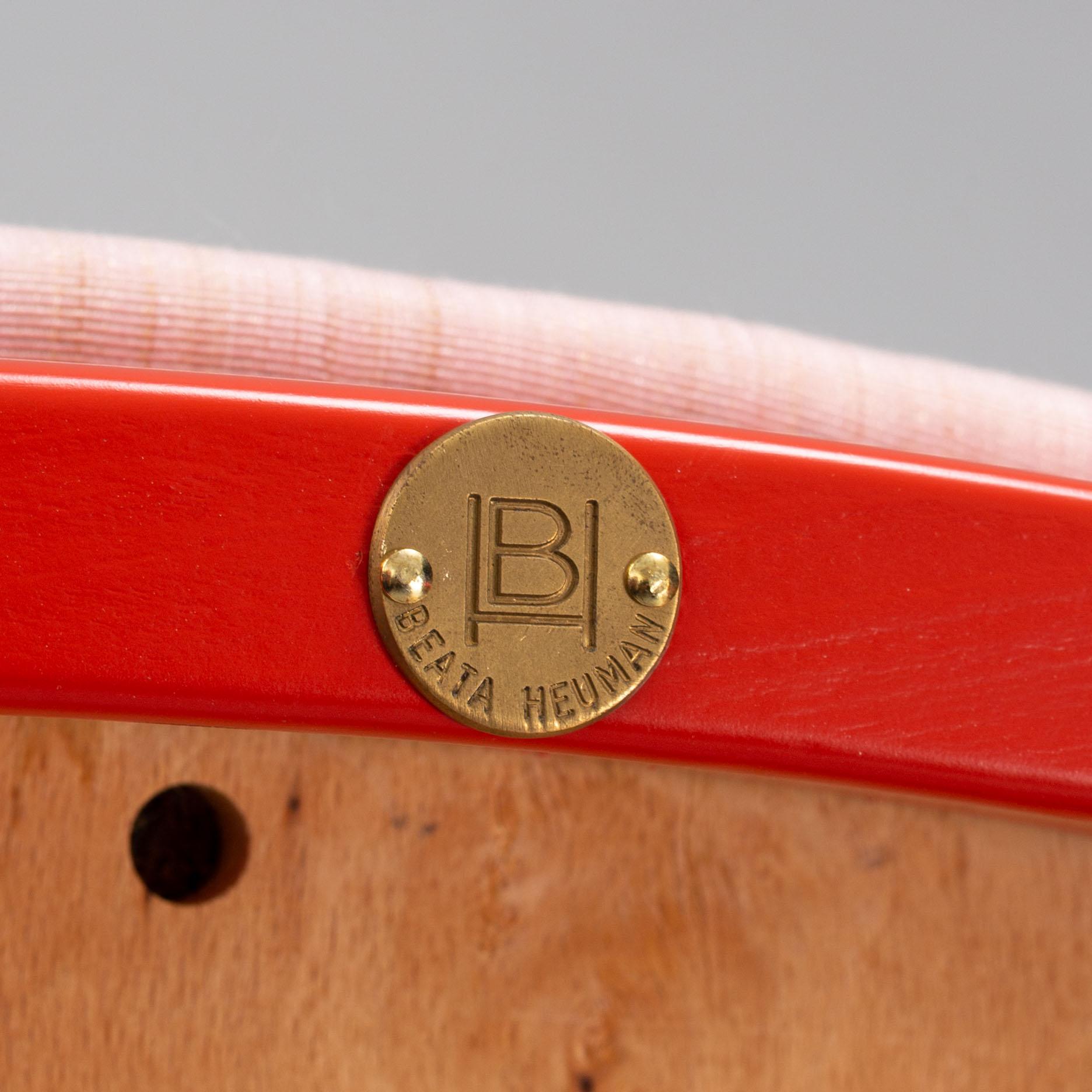 Jack Ränge och Beata Heuman, karmstolar, ett par, "Kaiser", Gemla, Diö, 1982 och 2021.