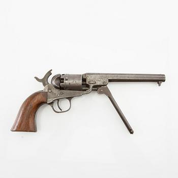 Revolver, Colt 1849 Pocket, USA, manufactured 1867.