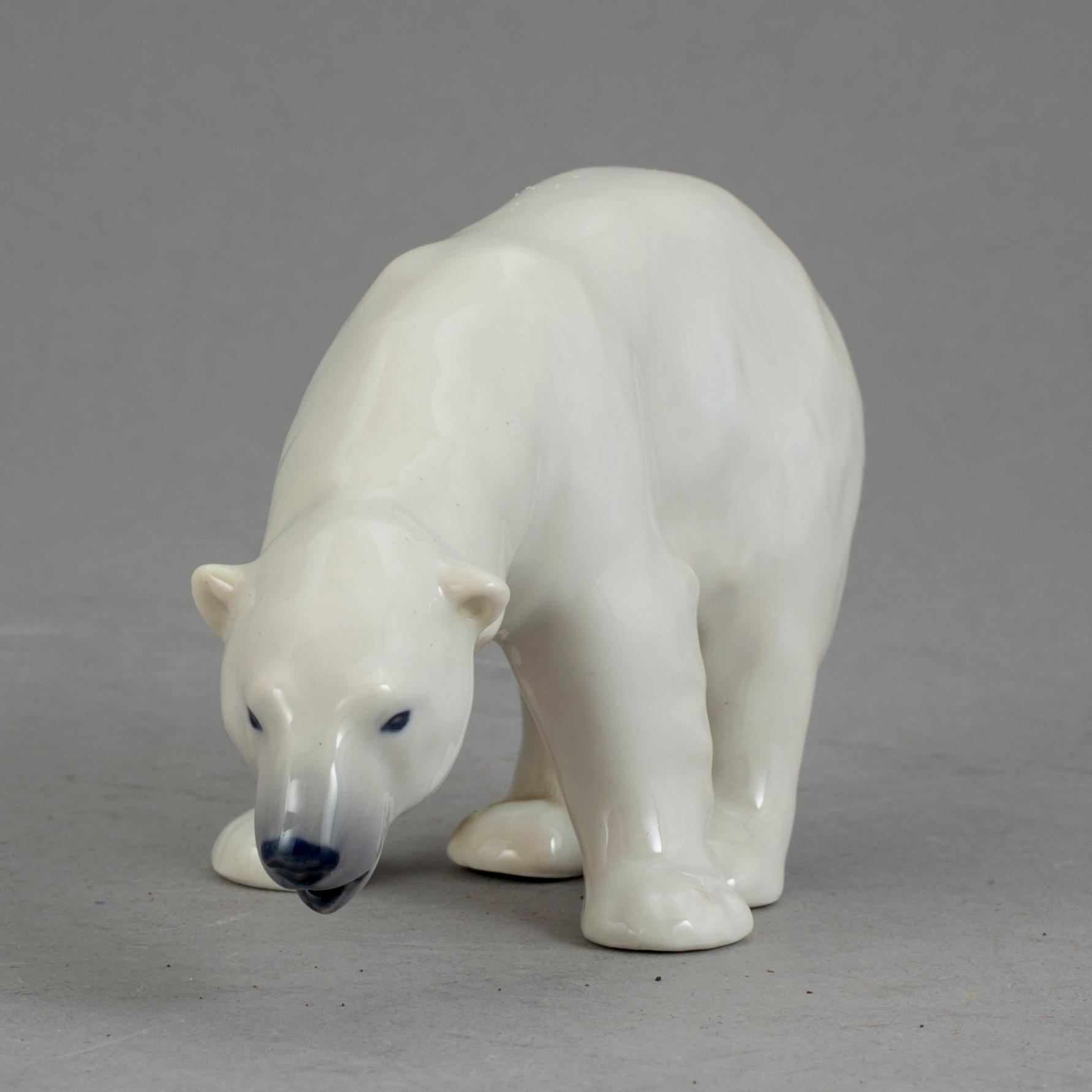 FIGURIN, porslin. Royal Copenhagen, 1900-tal.