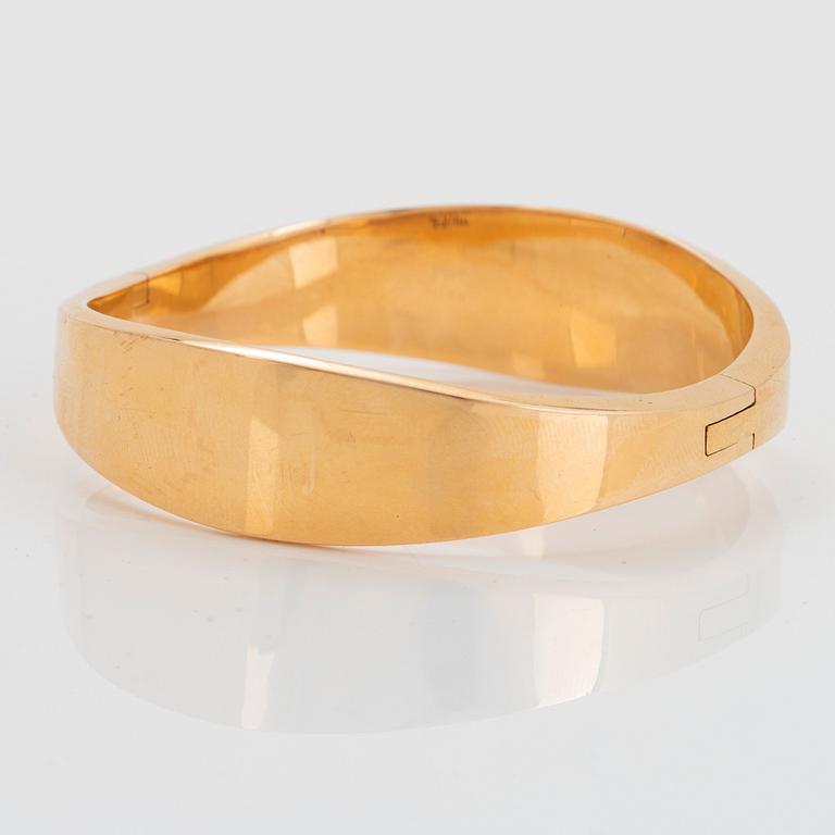 Rey Urban, an 18k gold bangle, Stockholm 1969.