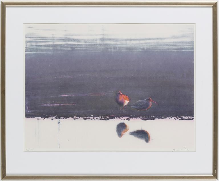 EMANUEL BERNSTONE, färglitografi, signerad och numrerad 199/290.