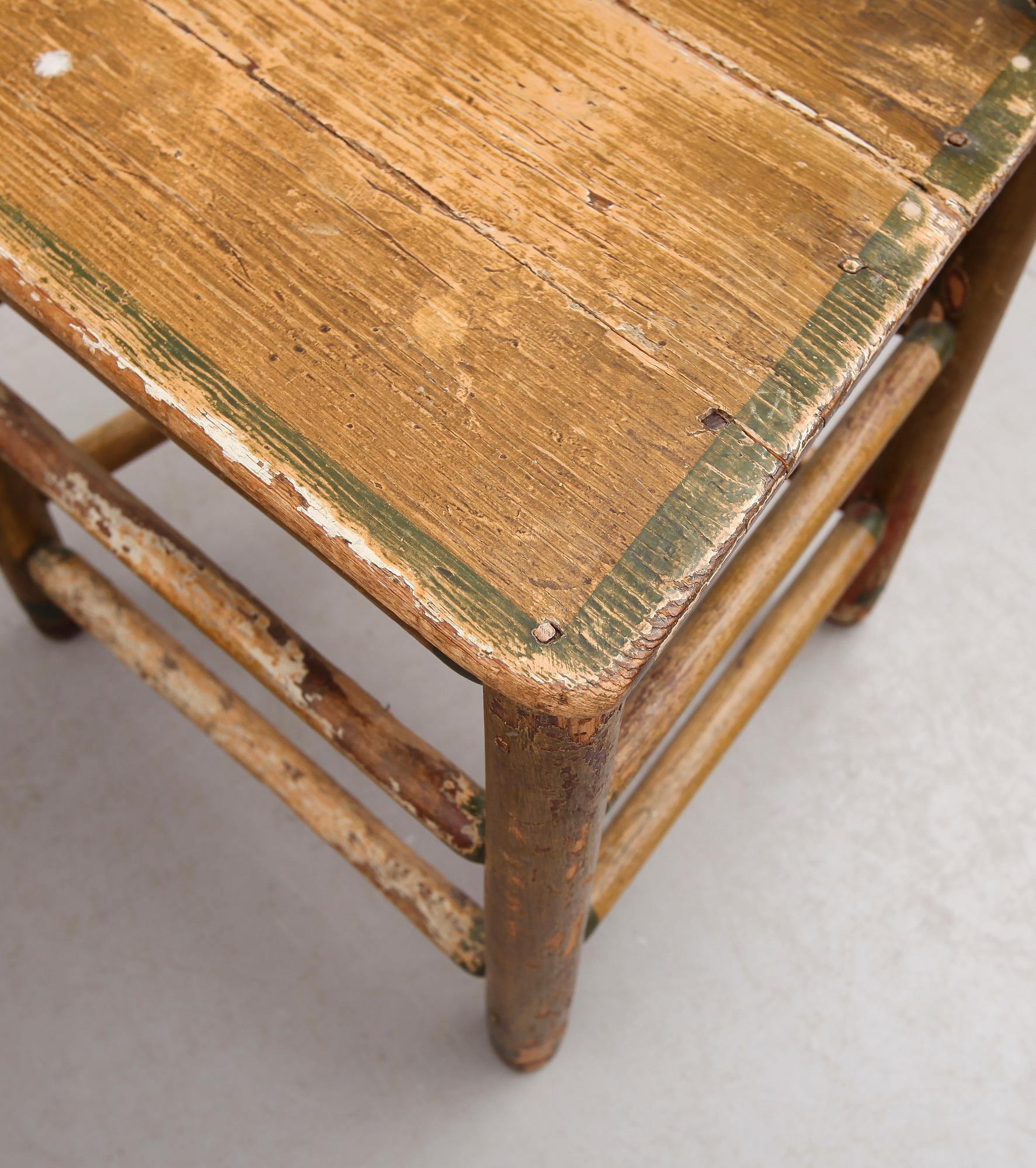 STOLAR, 10 st (6 + 4 snarlika), allmoge, 1700/1800-tal.