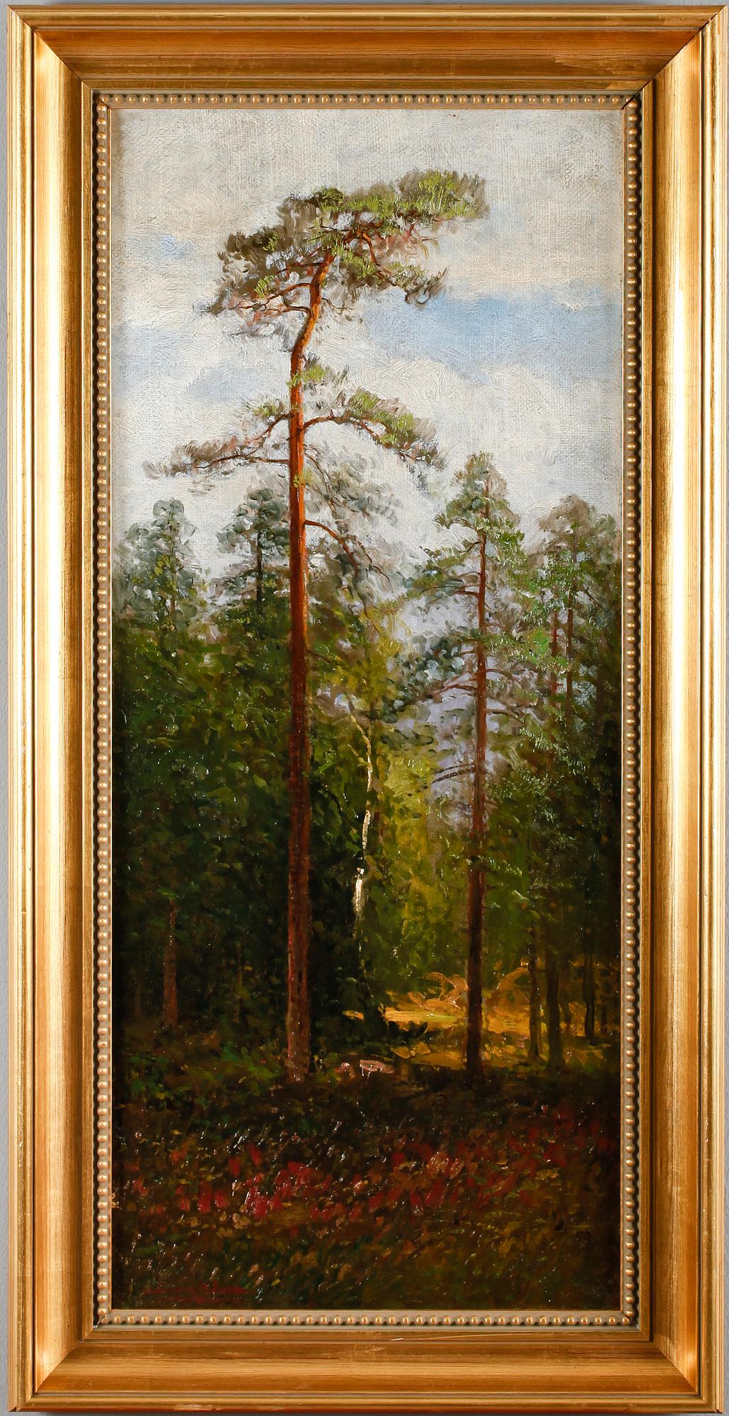 SEVERIN NILSON, olja på duk, signerad.