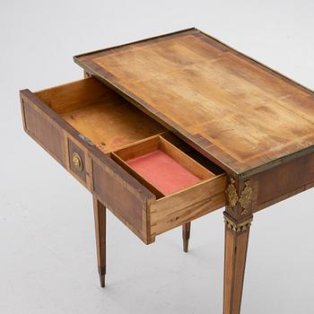 Ladies’ work table, Gustavian, in the manner of Ander Lundelius, late 18th century.