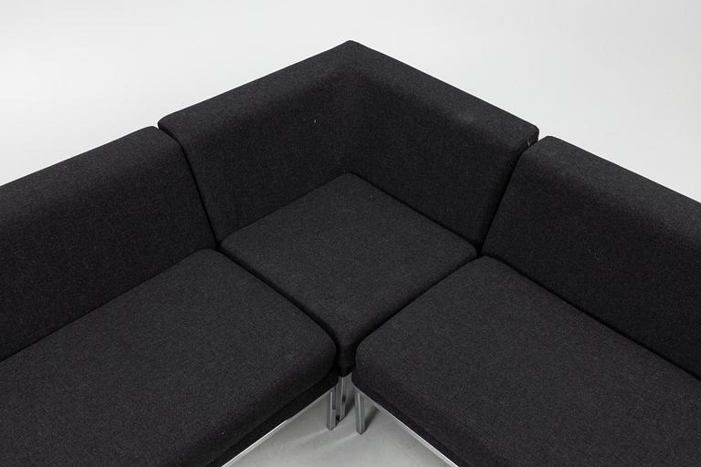 Eero Koivisto, a set of 4 sofa modules, "Hockney", David Design, Sweden, contemporary.