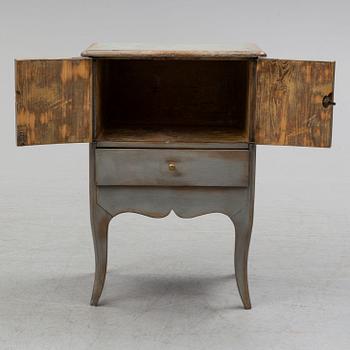 A Rococo bedside table, second half of the 18th century.